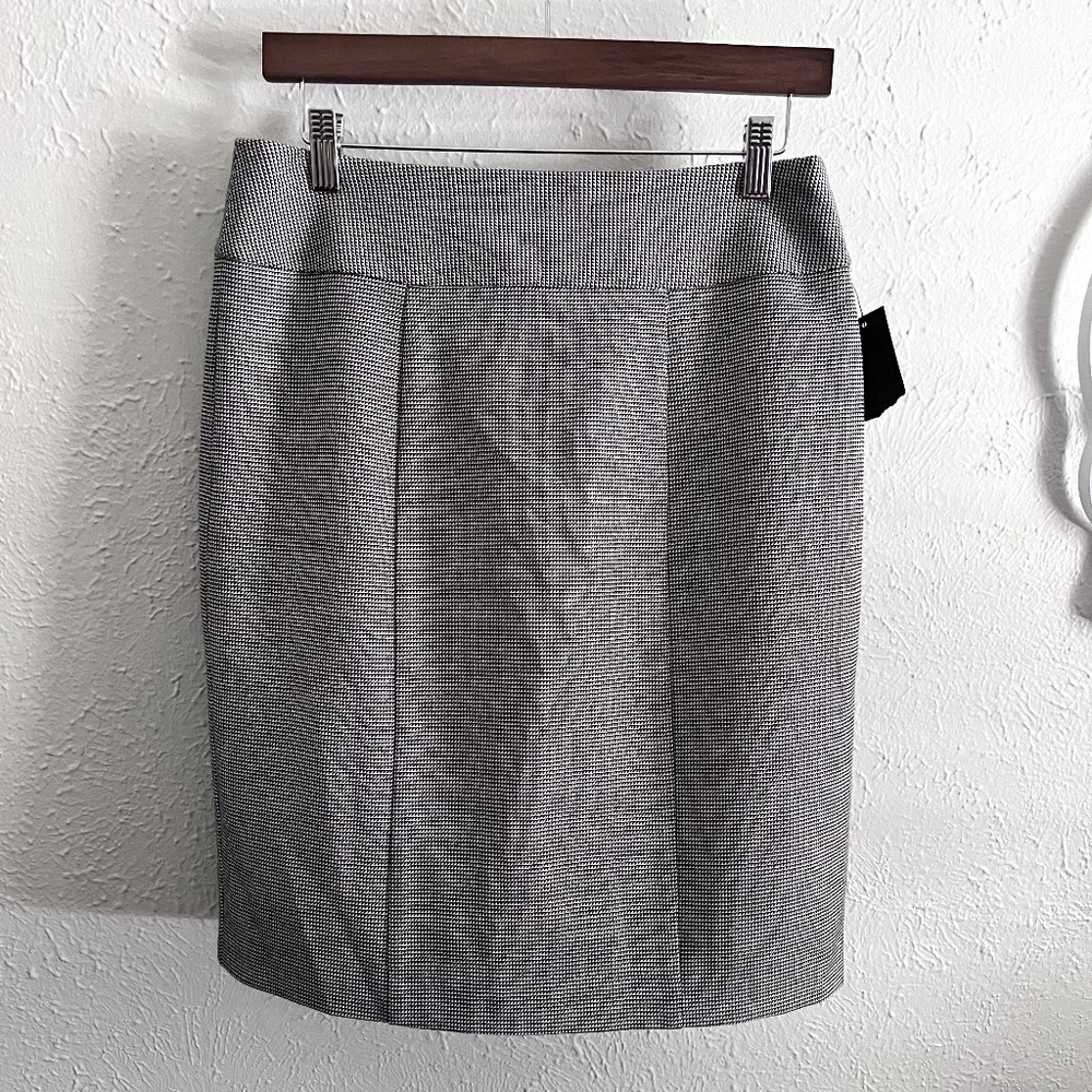 NWT Worthington Black & White Pencil Skirt Women's 8